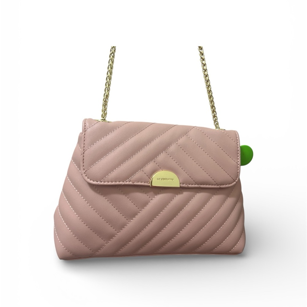 Liz Claiborne Blush Quilted Bag/purse